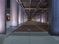 Night view of modern architecture in Chicago, Illinois, USA