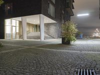 Night View of Modern Architecture in Germany