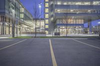 A Night View of Modern Architecture in Toronto, Ontario