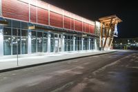 Night View of Modern Architecture in Toronto, Canada