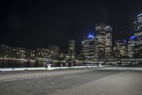 Night View of Sydney Harbor, Australia