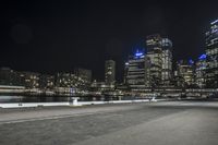 Night View of Sydney Harbor, Australia
