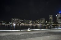 Night View of Sydney Harbor, Australia