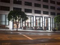 Night View of Residential Area in Metropolitan City 001