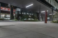 Night View of Modern Architecture in Toronto, Canada