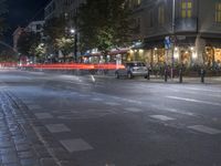 Nightlife in Berlin Germany - Street Lights 002