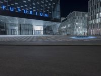 Nighttime in Berlin: Architecture and City Lights