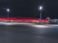 Nighttime Berlin Cityscape: Capturing Modern Architecture