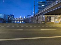 Nighttime Berlin: Cityscape with Beautiful Reflections