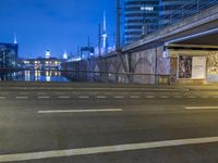 Nighttime Berlin: Cityscape with Beautiful Reflections