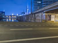 Nighttime Berlin: Cityscape with Beautiful Reflections