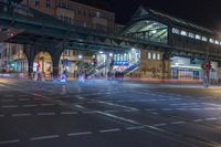 Nighttime in Berlin, Germany: Captivating Architecture