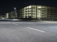 Nighttime Berlin: Modern Architecture in Germany