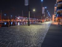 Nighttime in Bremen, Germany: Urban Design 003