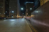 Nighttime Chicago: A Captivating Downtown Cityscape