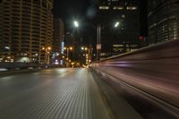 Nighttime Chicago: A Captivating Downtown Cityscape