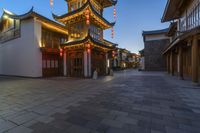Nighttime City Lights in China: A Hub of Tourism
