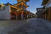 Nighttime City Lights in China: A Hub of Tourism