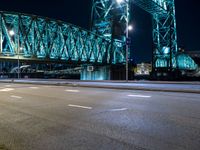 Nighttime City Lights in Holland