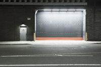 Nighttime City: Street lights in New York