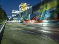 Nighttime Cityscape of Berlin: Stunning Architecture Illuminated