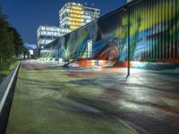 Nighttime Cityscape of Berlin: Stunning Architecture Illuminated