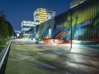 Nighttime Cityscape of Berlin: Stunning Architecture Illuminated