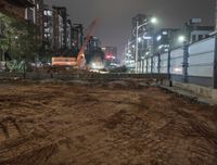 Nighttime Cityscape in China