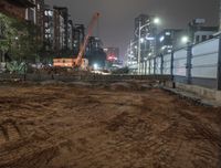 Nighttime Cityscape in China