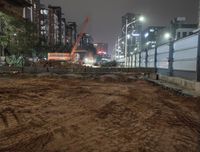 Nighttime Cityscape in China