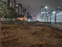 Nighttime Cityscape in China