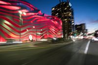 Nighttime Cityscape of Los Angeles, California, USA