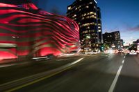 Nighttime Cityscape of Los Angeles, California, USA