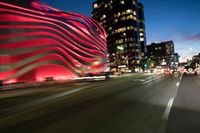 Nighttime Cityscape of Los Angeles, California, USA