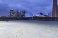 Nighttime Cityscape of Ontario, Canada