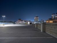 Nighttime Cityscape of Salt Lake City, Utah