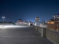 Nighttime Cityscape of Salt Lake City, Utah