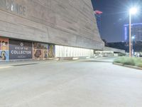 Nighttime Dallas Cityscape: Modern Architecture and Urban Landscapes