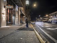 Nighttime in Detroit, Michigan: A Glimpse of Modern Architecture