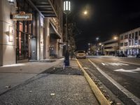 Nighttime in Detroit, Michigan: A Glimpse of Modern Architecture
