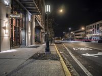 Nighttime in Detroit, Michigan: A Glimpse of Modern Architecture