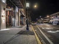 Nighttime in Detroit, Michigan: A Glimpse of Modern Architecture