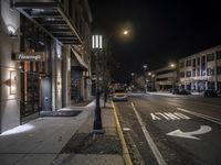 Nighttime in Detroit, Michigan: A Glimpse of Modern Architecture
