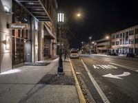 Nighttime in Detroit, Michigan: A Glimpse of Modern Architecture