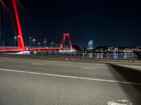 Nighttime in Europe: Holland Cityscape