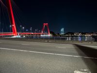 Nighttime in Europe: Holland Cityscape