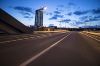 Nighttime in a German City: Capturing the Urban Landscape