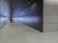 Nighttime in HafenCity, Hamburg: Building Reflections