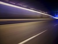 Nighttime Highway in Melbourne, Victoria, Australia