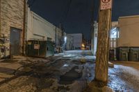 Nighttime in Detroit: Urban Street Light Illuminating the City